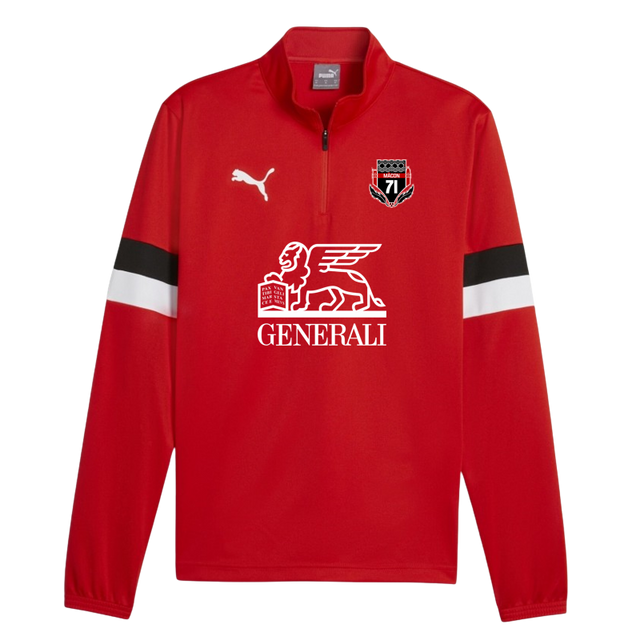 SWEAT ZIP (1/4) MÂCON 71 ADULTES | PUMA TEAMRISE